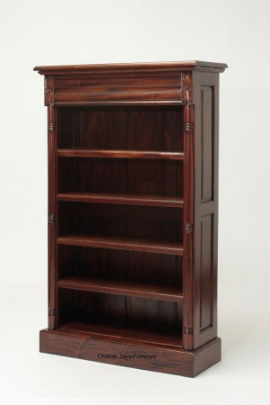  Code: BO 212-M Name: Open Front Book Case Size: W=90 x D=34 x H=150 cm Wood: Solid Mahogany wood.﻿